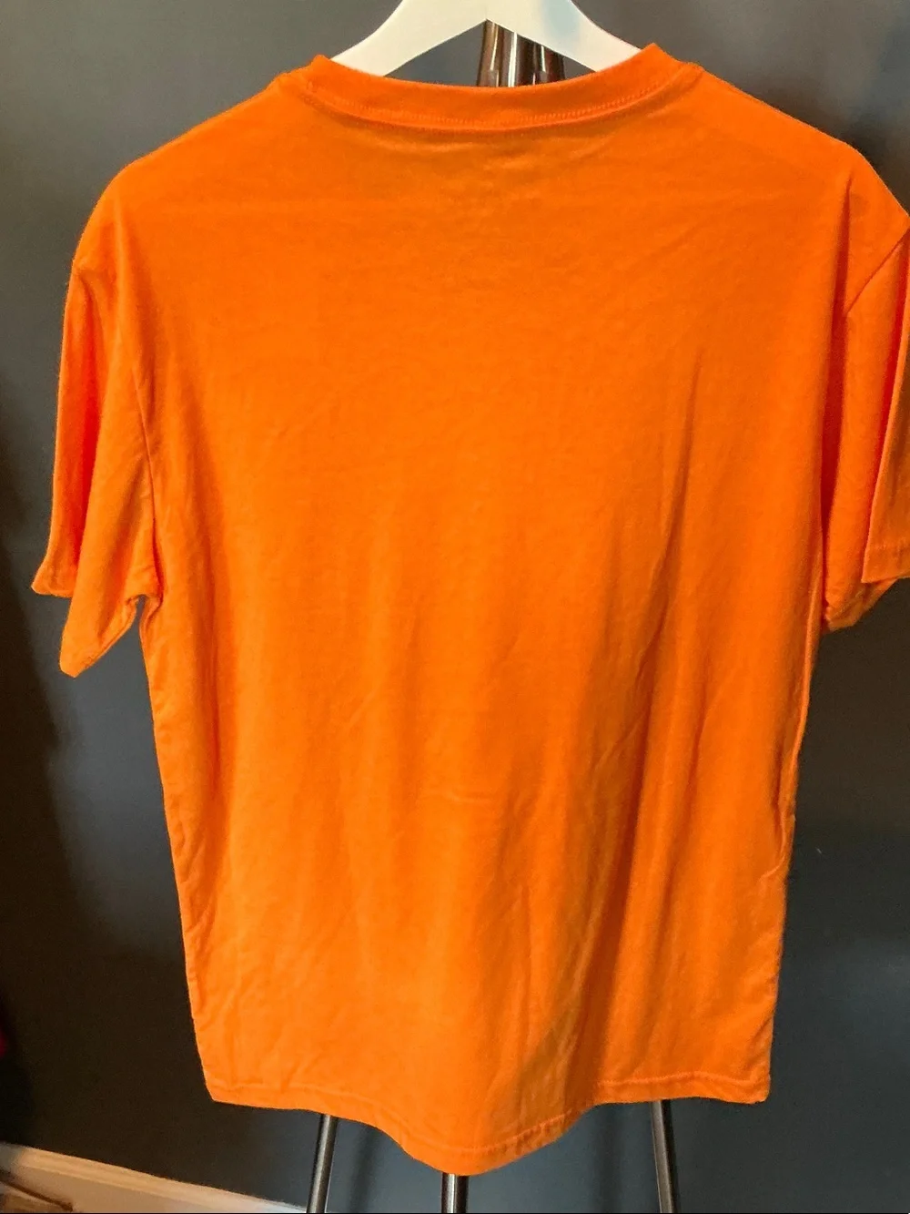 MAD Engine Orange Pumpkin Face Kids Halloween Tee
